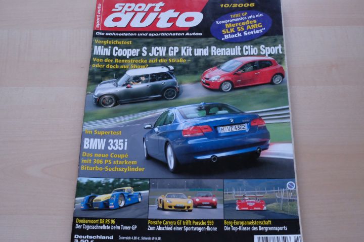 Deckblatt Sport Auto (10/2006)
